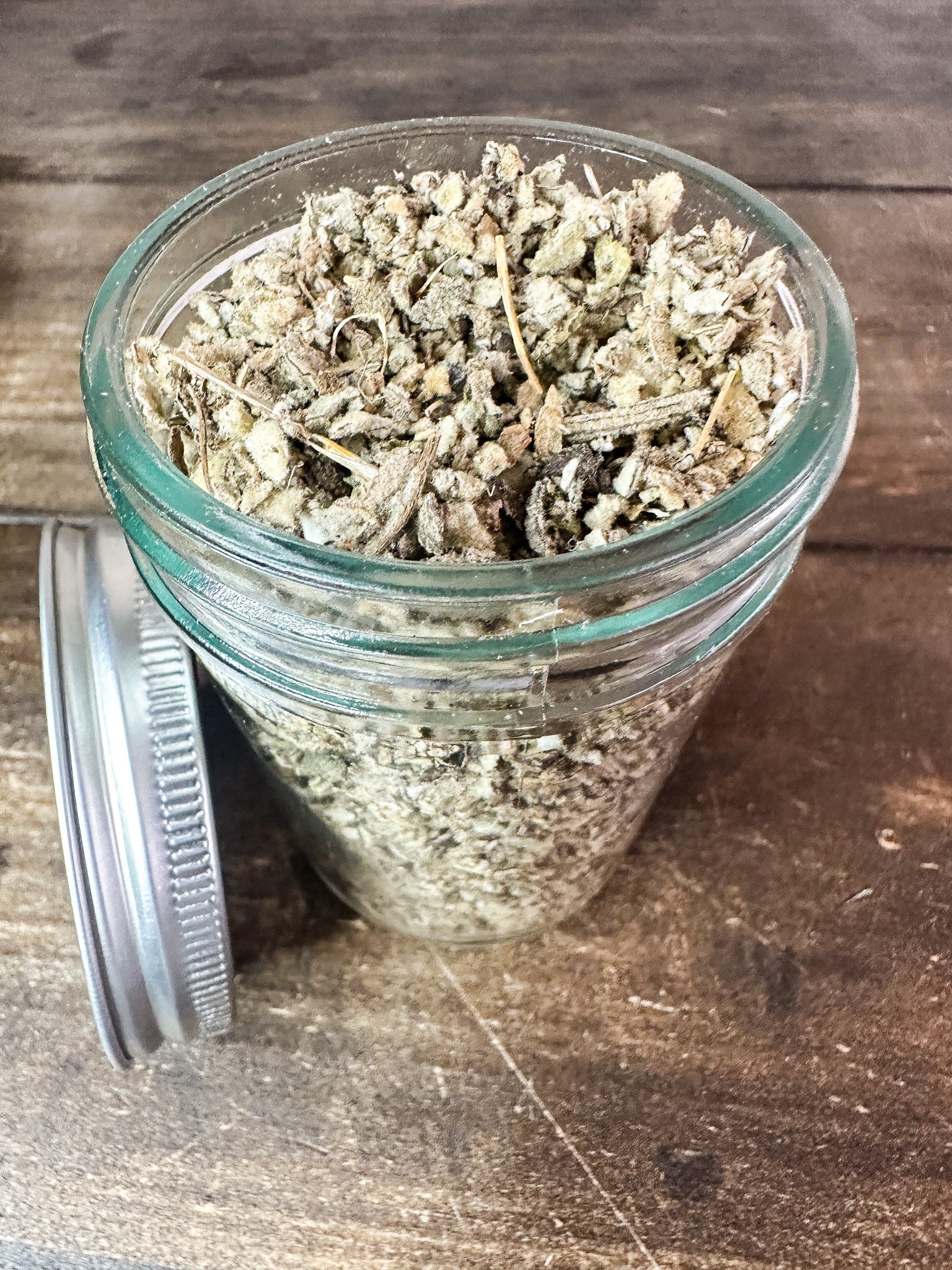 Dried Herbs Small Jars - Rooted in Magic herb jars