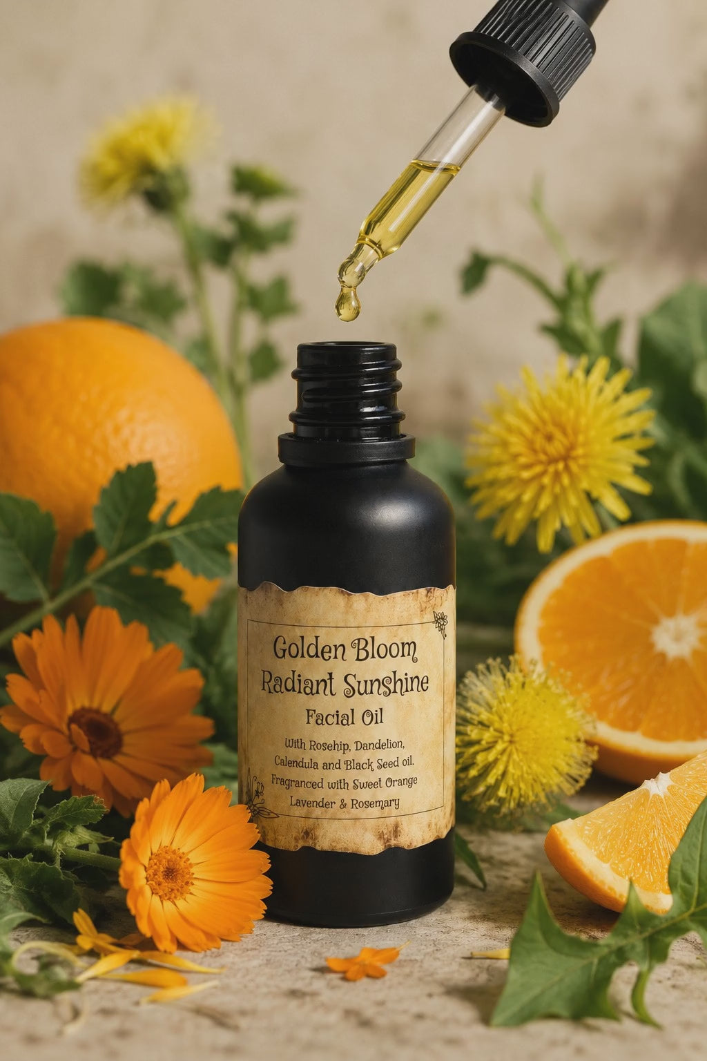 Golden Bloom Radiant Sunshine Oil