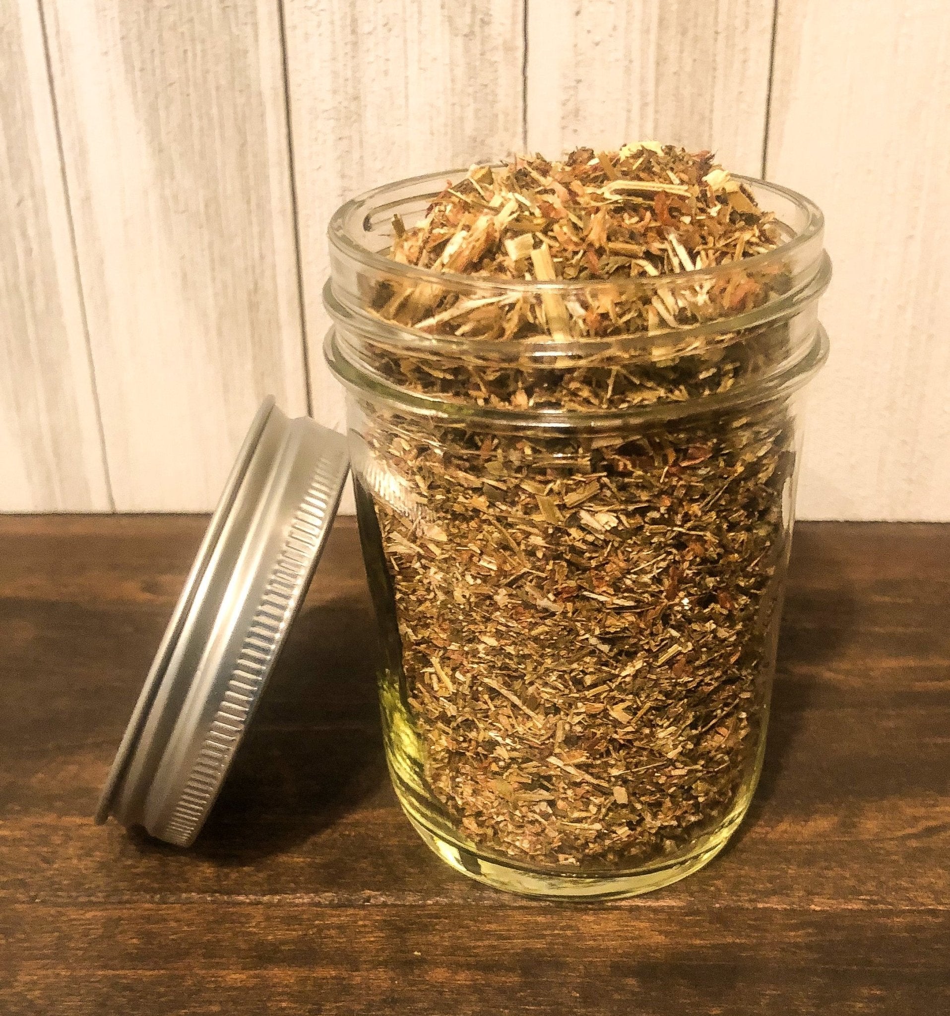 Dried Herbs Small Jars - Rooted in Magic herb jars