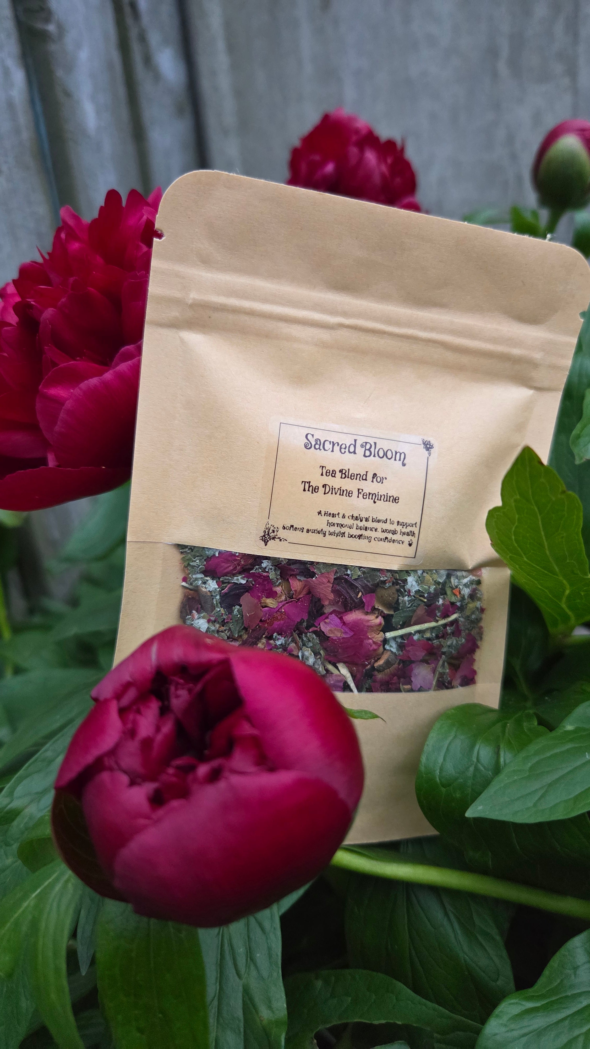 Sacred Bloom herbal tea