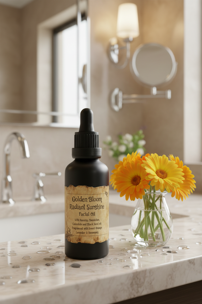 Golden Bloom Radiant Sunshine Oil