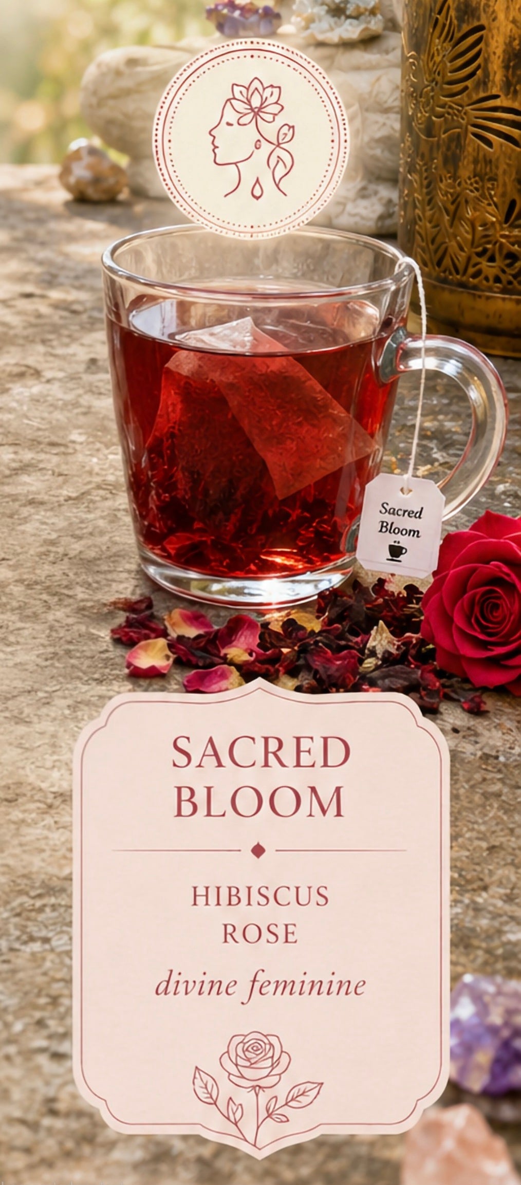 Sacred Bloom herbal tea